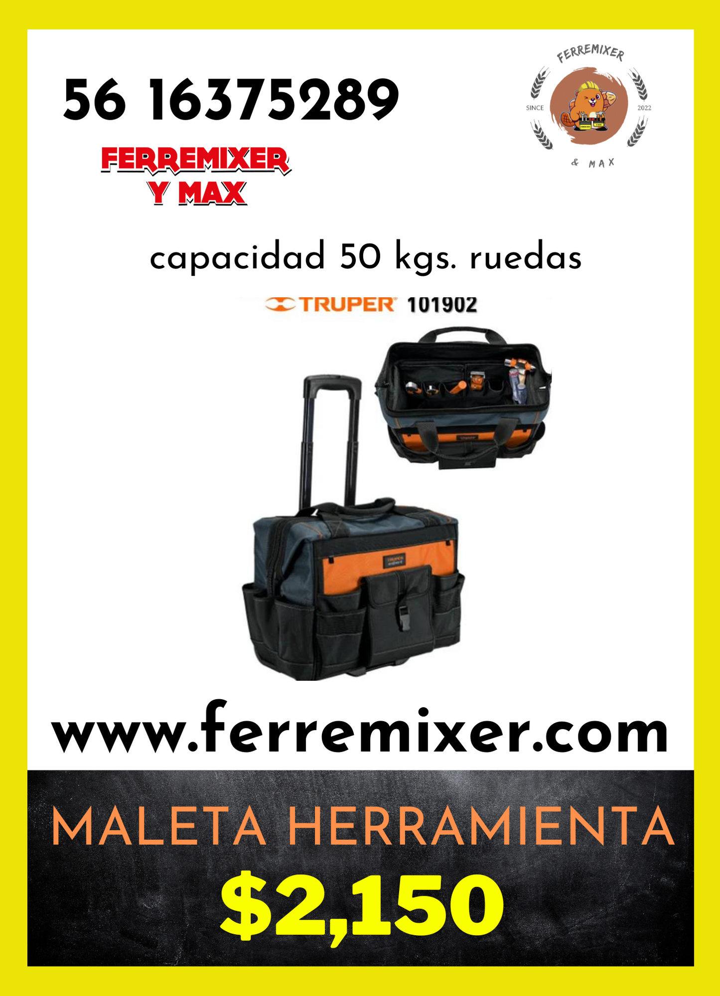calidad en  Maleta como Kit de herramientas con ruedas.     tiempo de entrega: 2 días hábiles