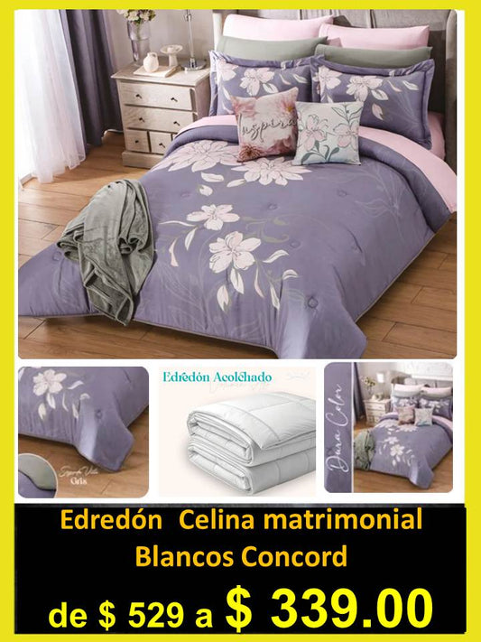 A decorar tu hogar BLANCOS Edredón Celina CONCORD