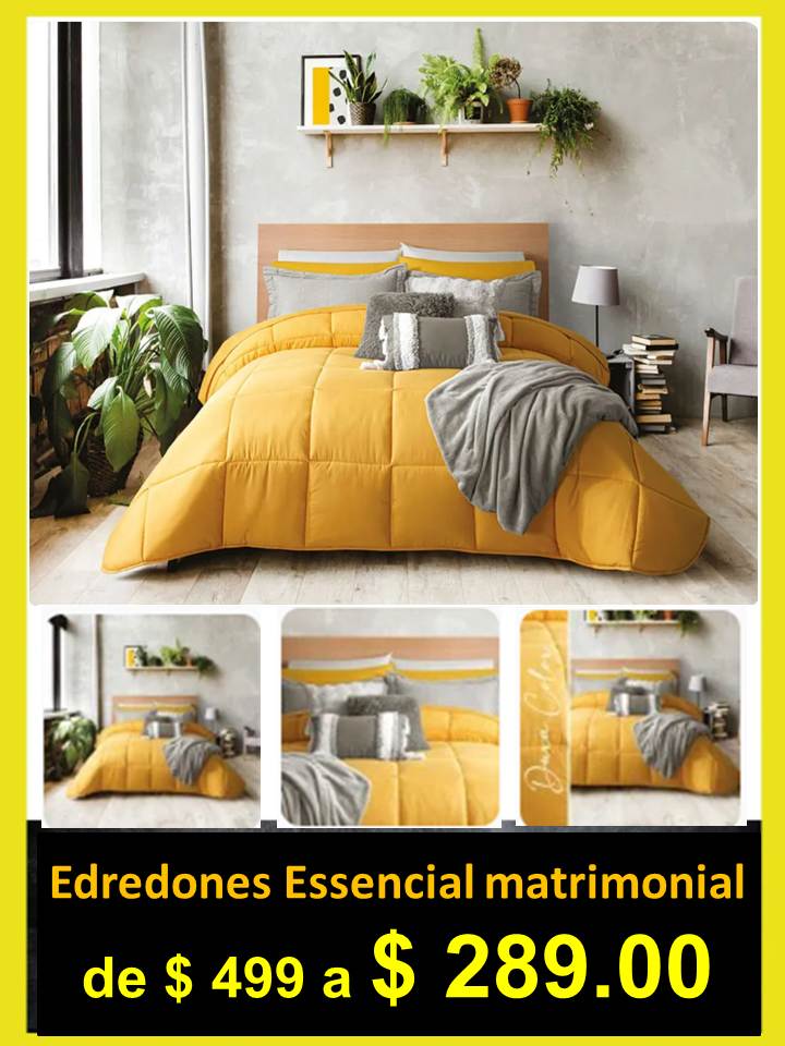 A decorar tu Hogar BLANCOS Edredones Essencial CONCORD
