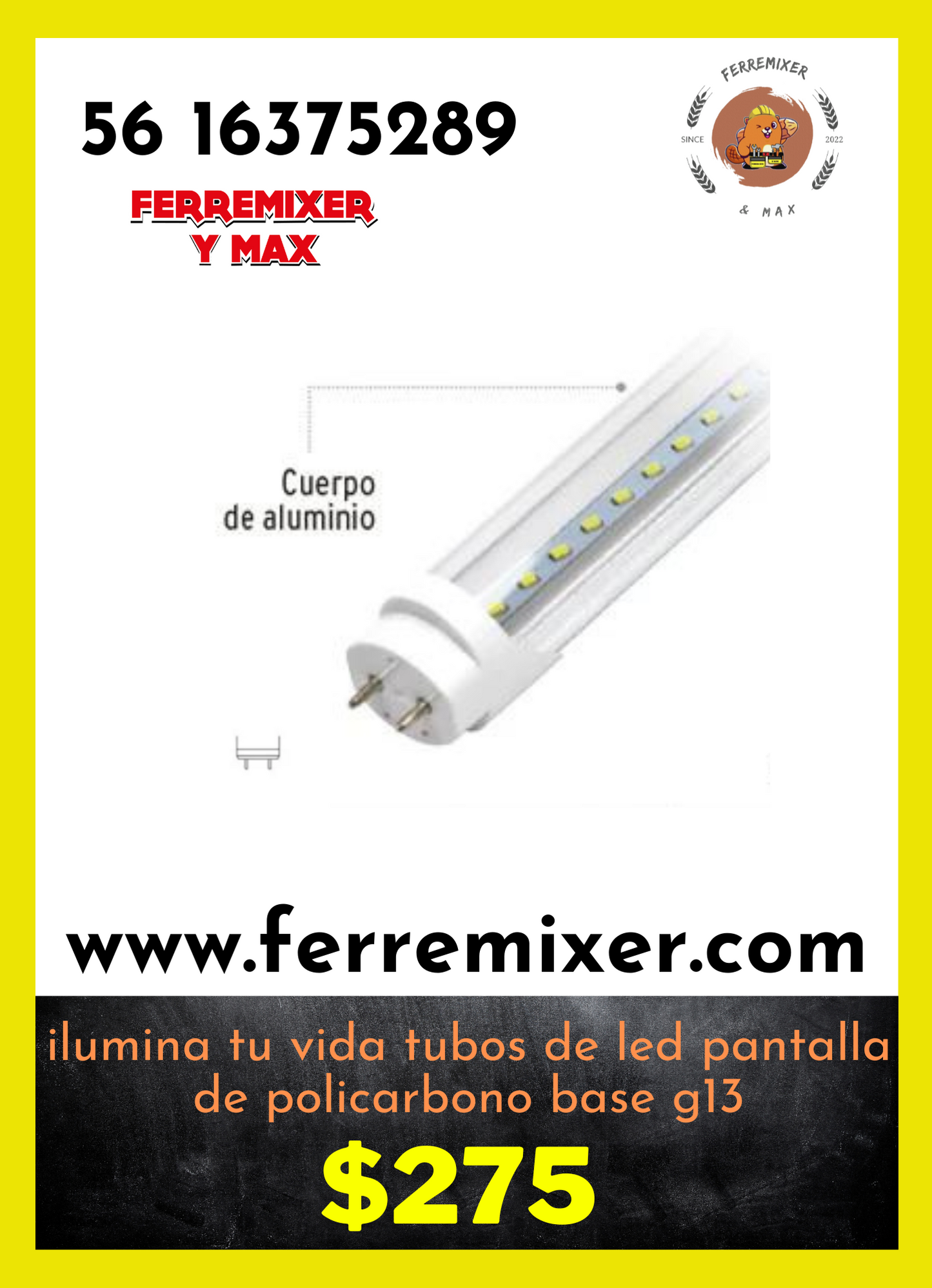 Ilumina tu vida tu voz led pantalla de policarbono g13