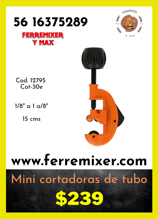 Mini cortadoras de tubo