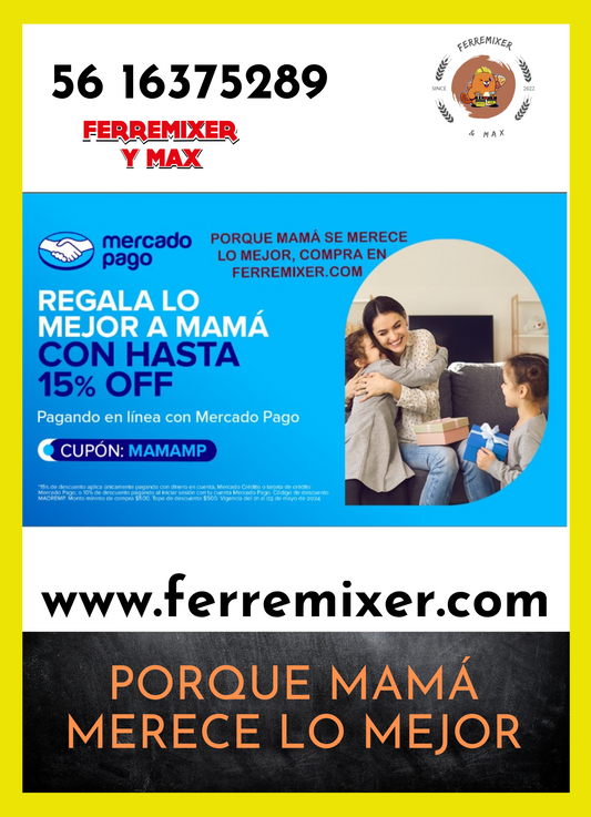 PORUQE  MAMÁ MERECE LO MEJOR