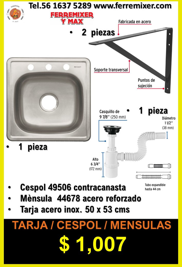 TARJA / CESPOL / MENSULAS