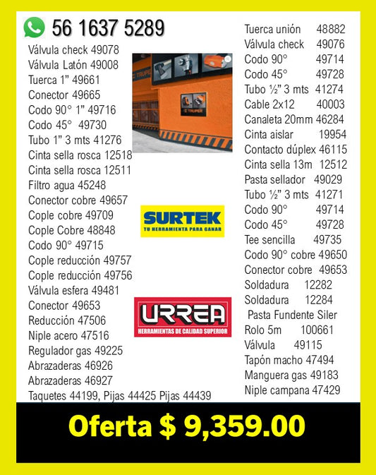 KIT CASA CONEXIONES y TUBERIAS